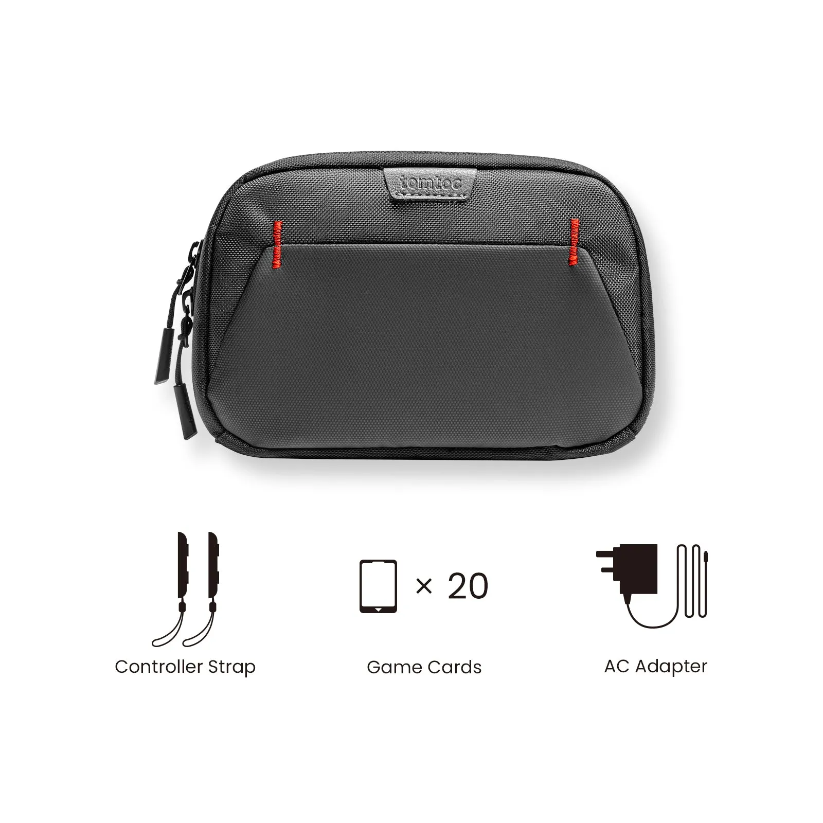 Arccos-A05 NS Game Card Bag for NS OLED/Lite | Black