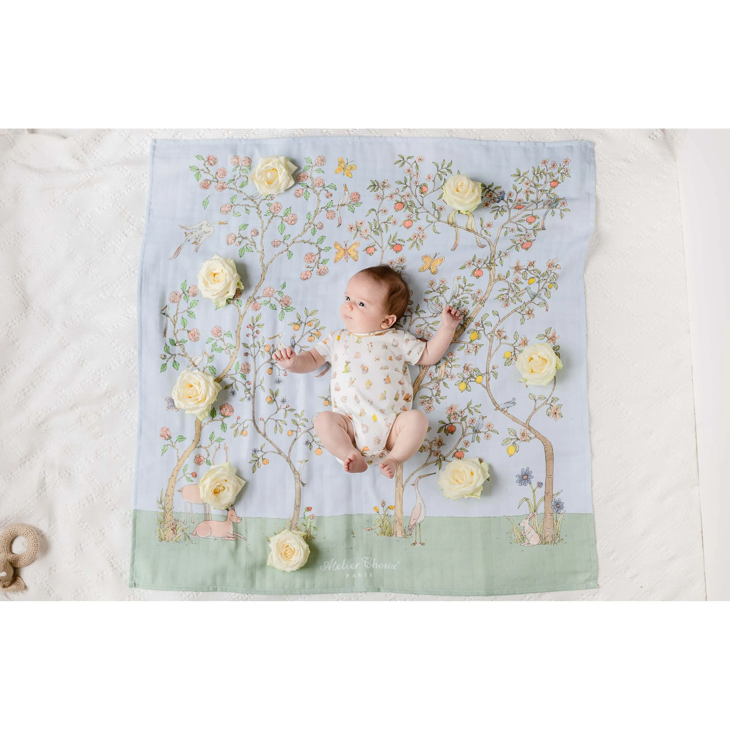Atelier Choux Muslin In Bloom Morning Dew