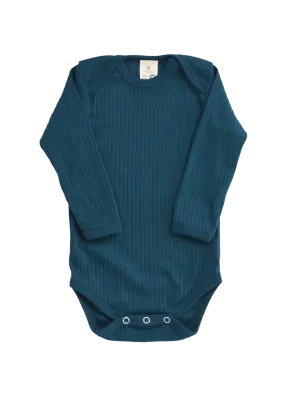 Baby Body long sleeve Play of Colors Petrol-blue