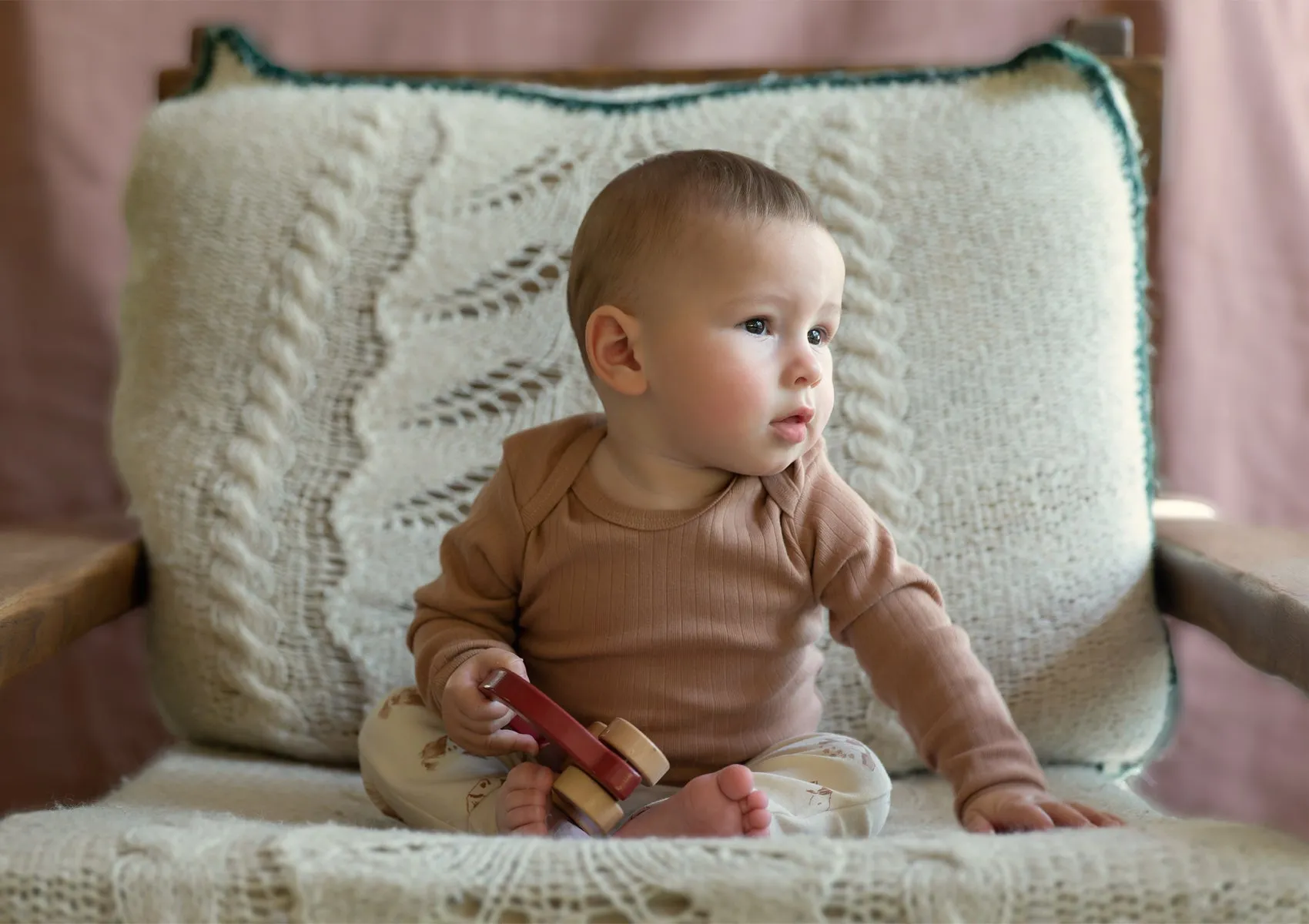 Baby Body long sleeve Play of Colors Petrol-blue