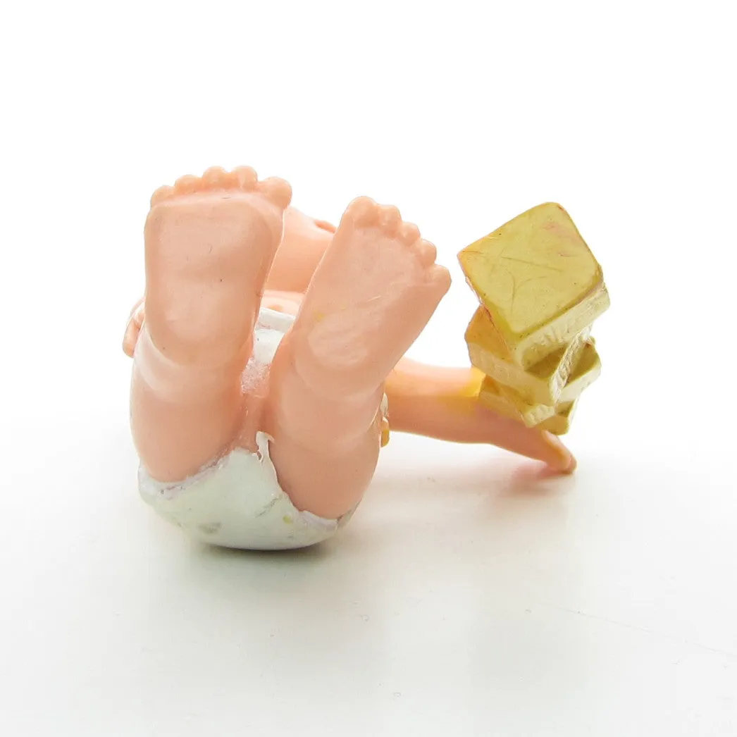 Baby Stacking Blocks Magic Diaper Babies 1992 Figurine #6