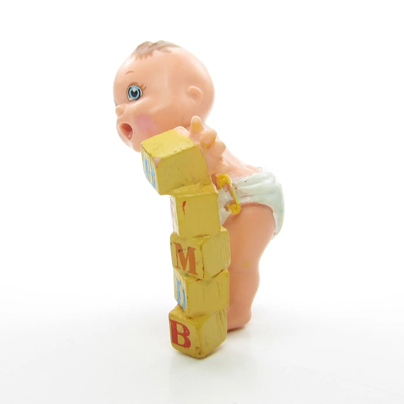 Baby Stacking Blocks Magic Diaper Babies 1992 Figurine #6