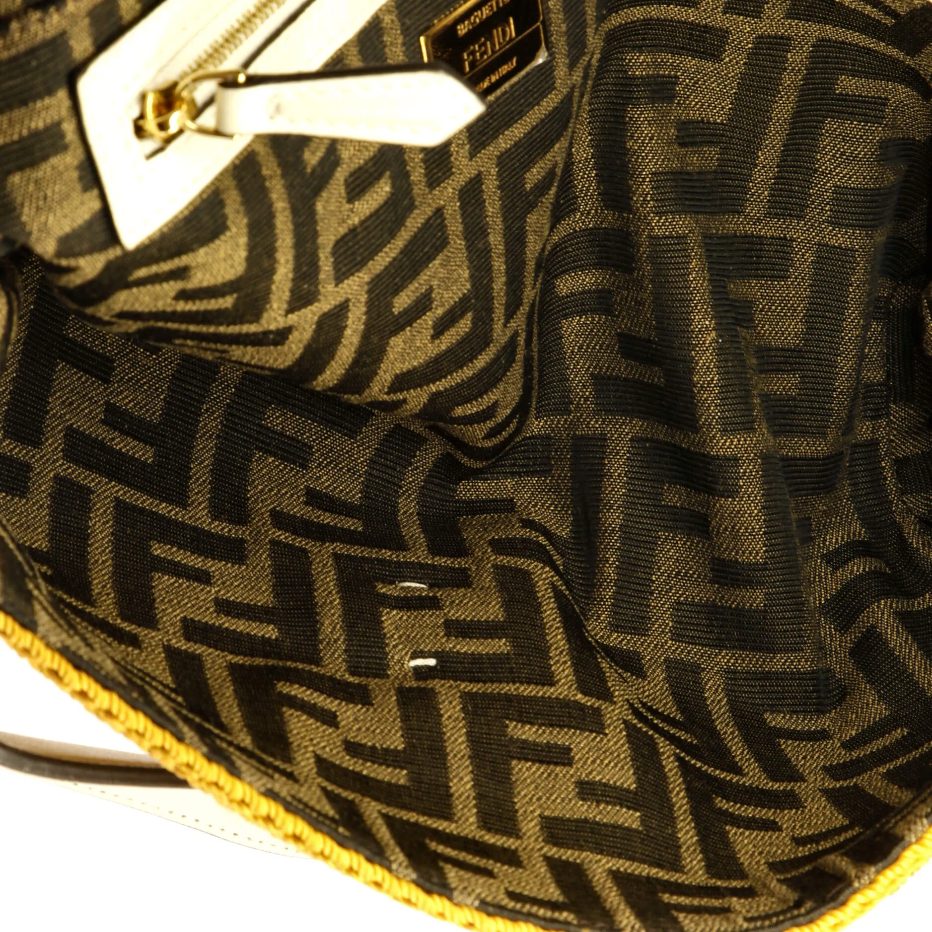 Baguette NM Bag Woven Crochet Medium