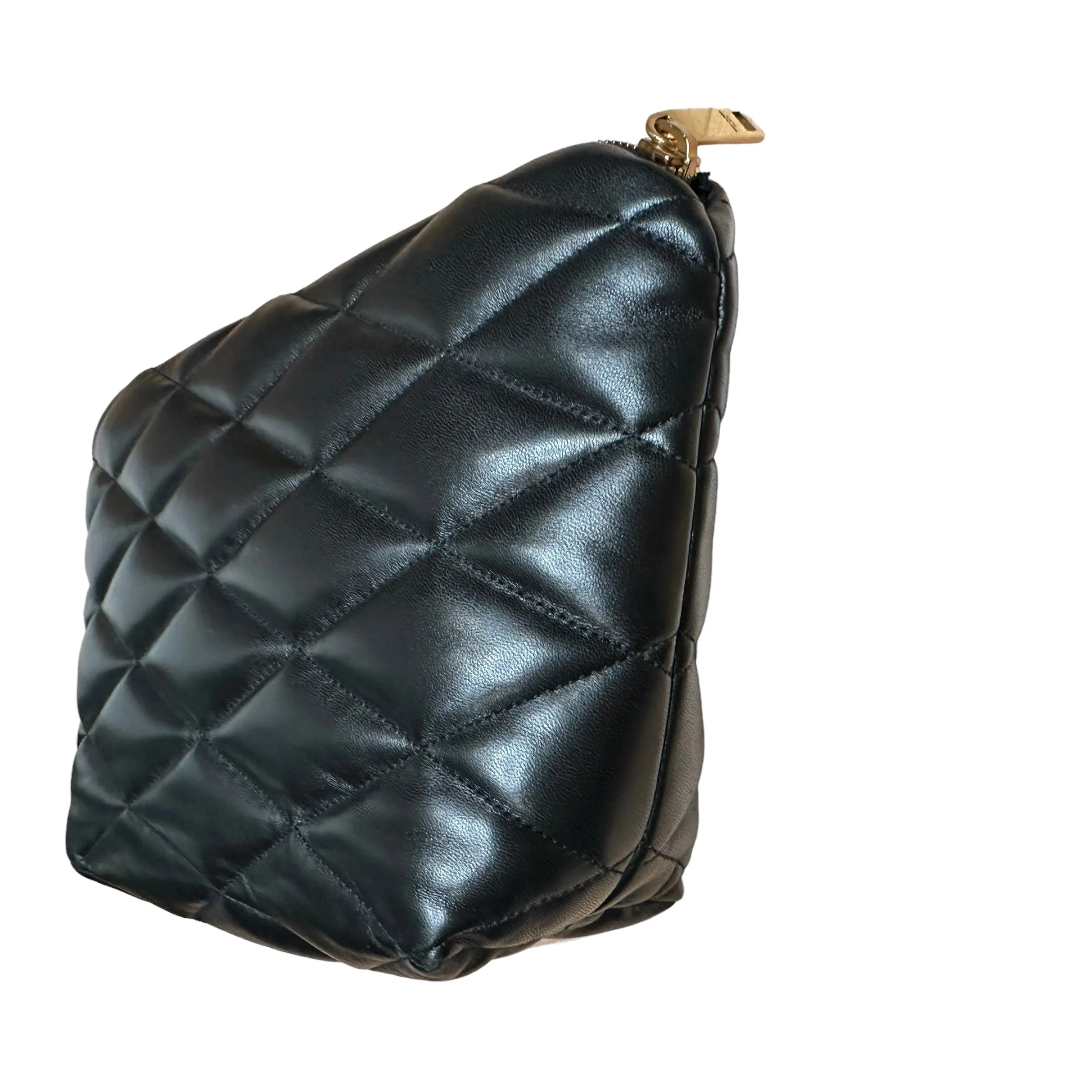Black Padded Day Clutch