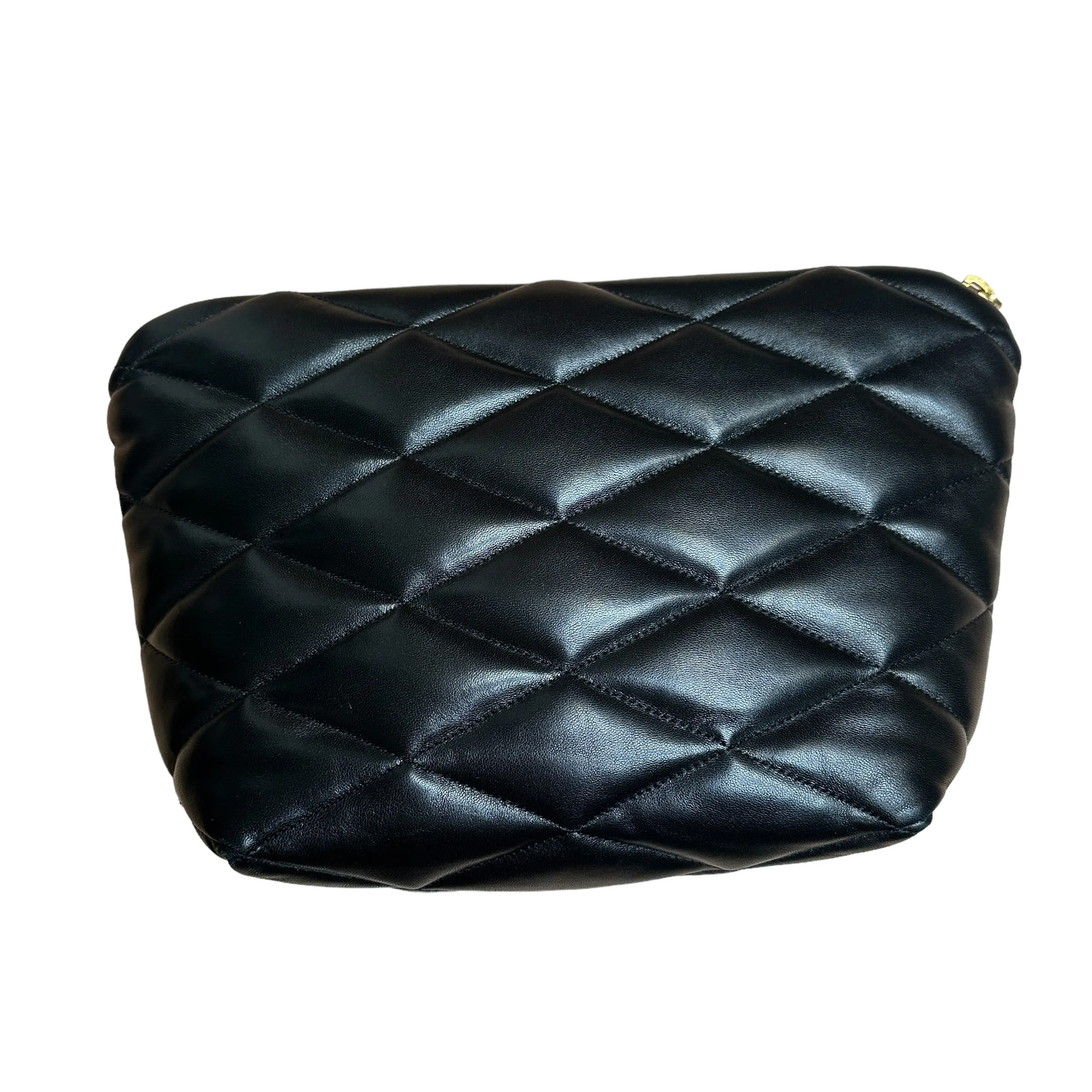 Black Padded Day Clutch