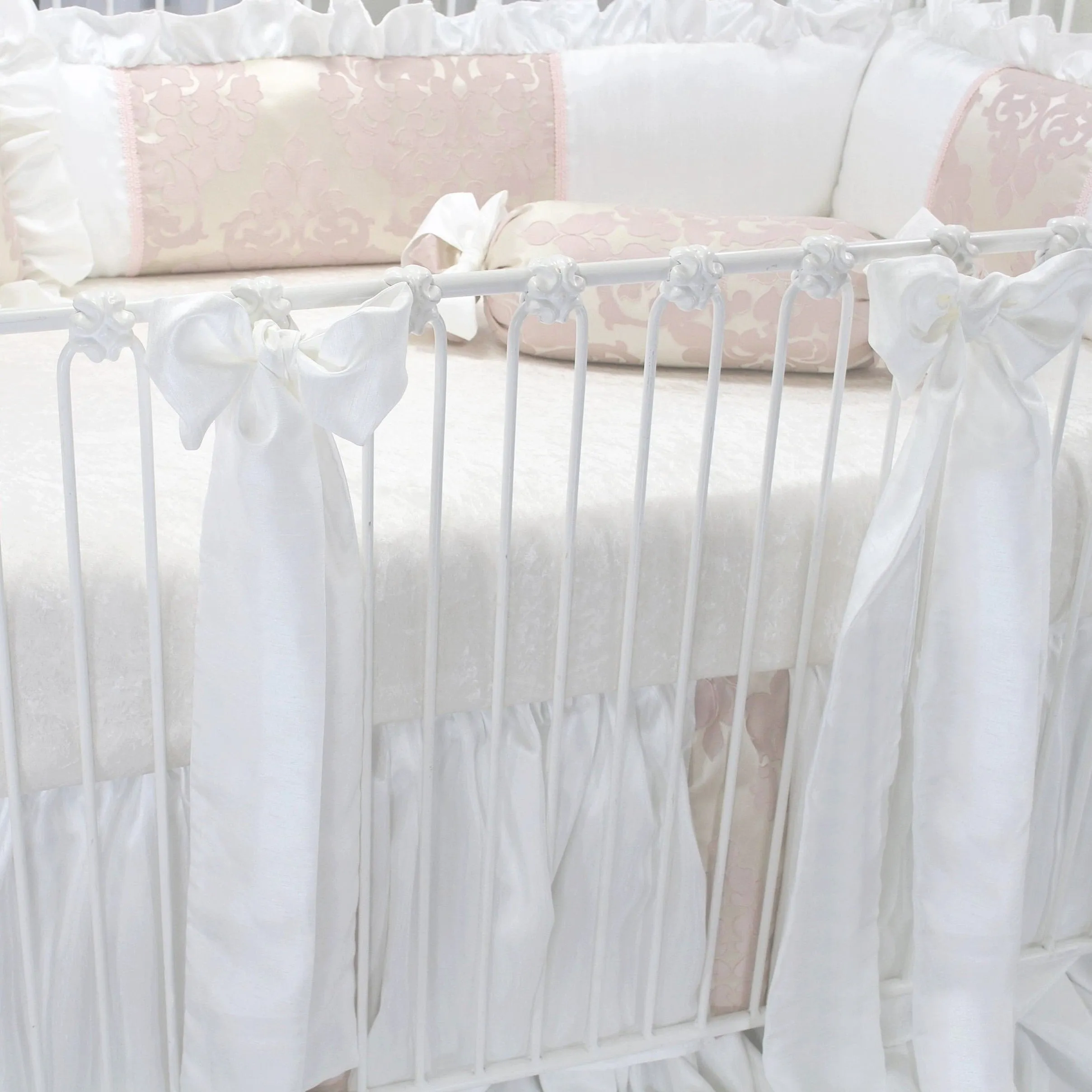 Blush Petal Jacquard Curtain