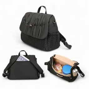 BOLSO HQ Detailed Elegant Large Capacity Multiway Diaper Bag with Changing Pad