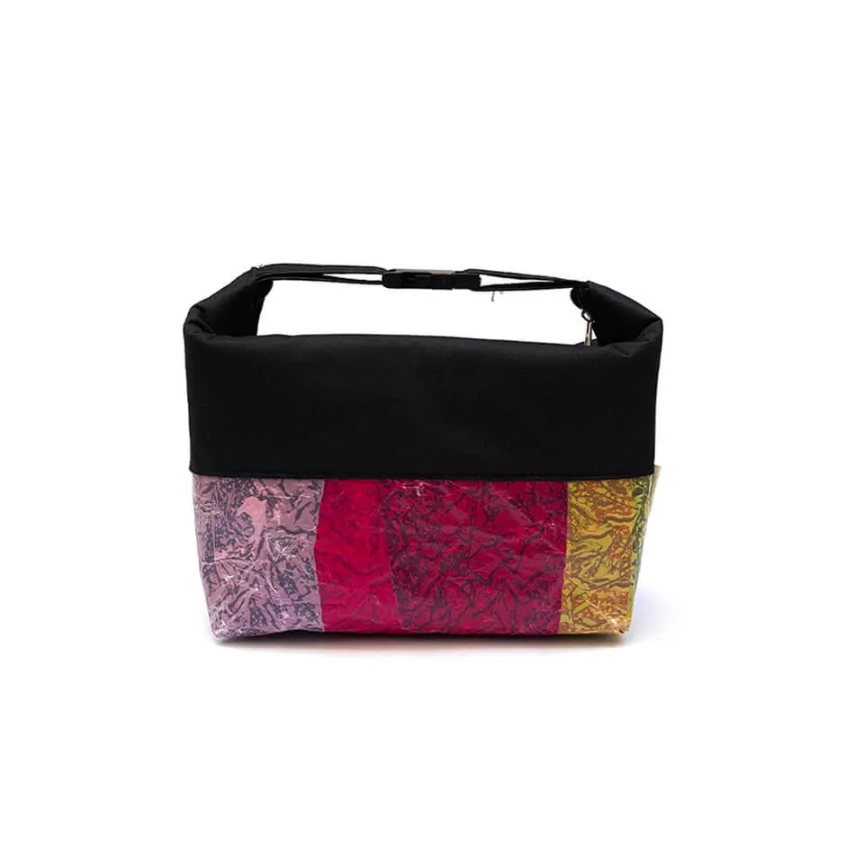 Buckle Lunch Bag - Pink Blocks