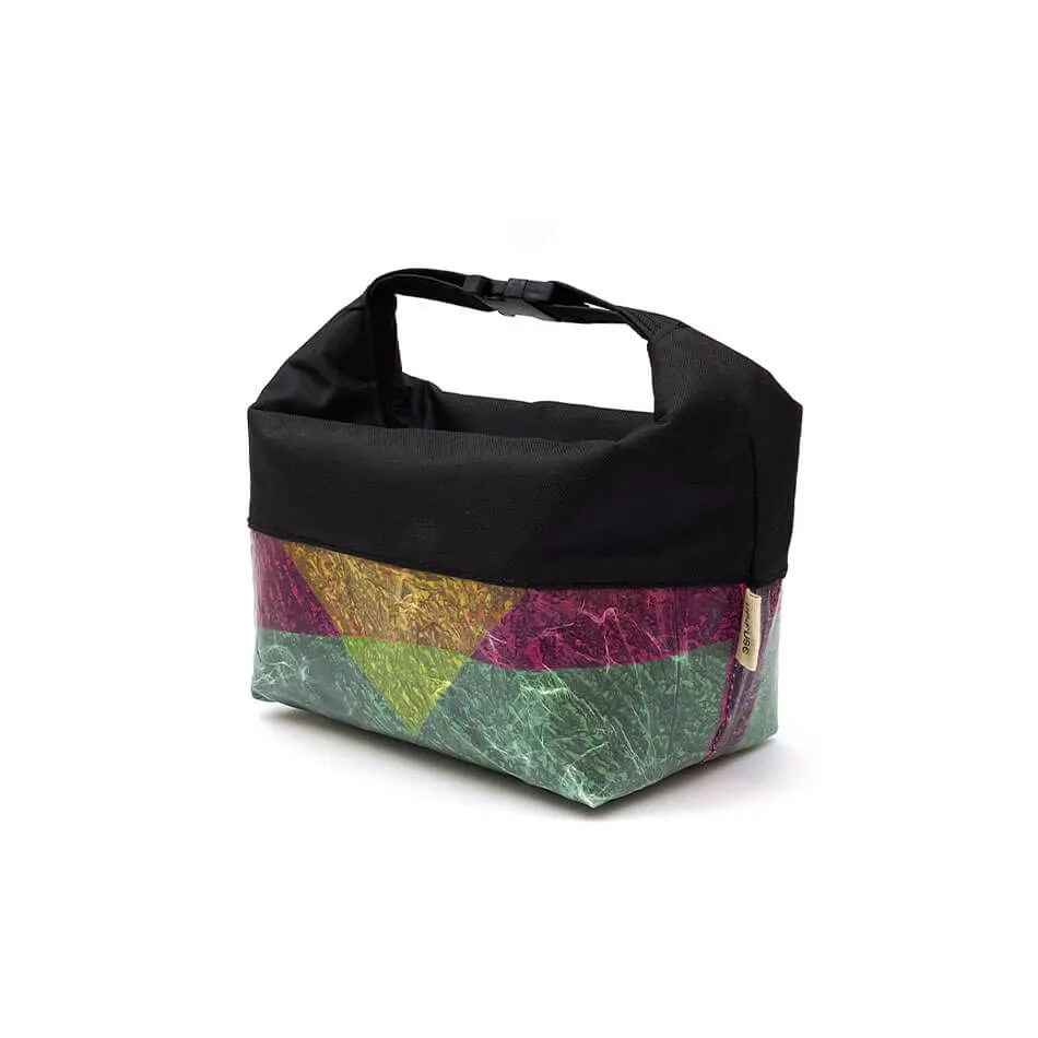Buckle Lunch Bag - Pink Blocks