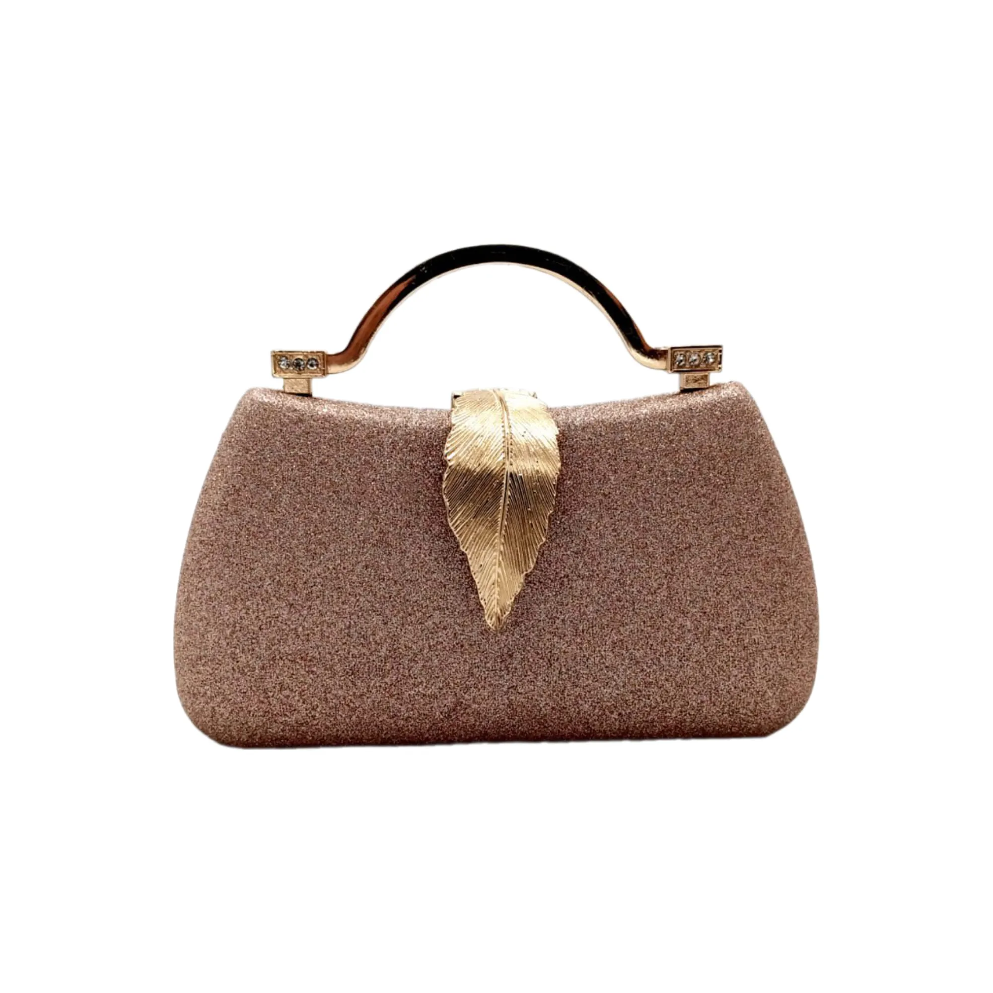 Classic Evergreen Leaf Clutch