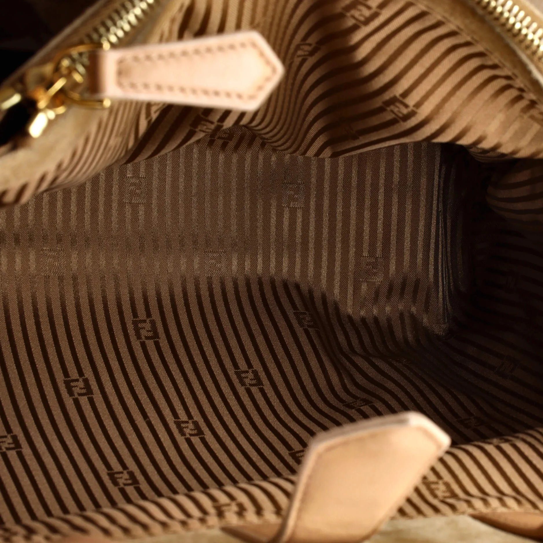 Color Block 2Jours Bag Leather Medium