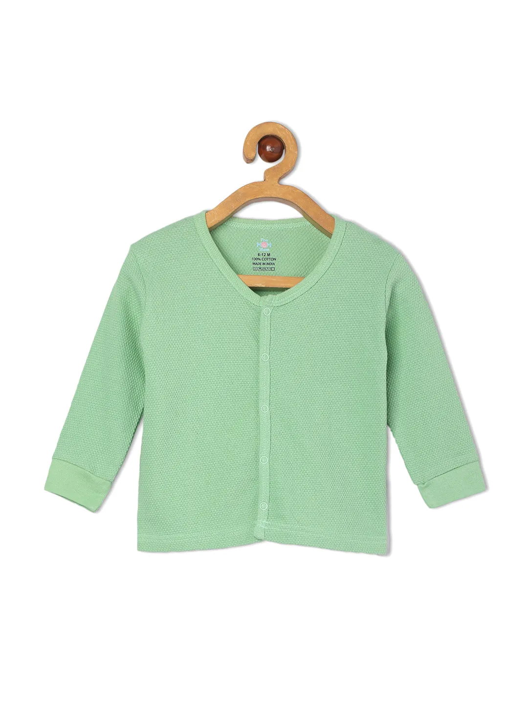 Combo of 2 Infant Sets: Pastel Blue & Green Infant Set
