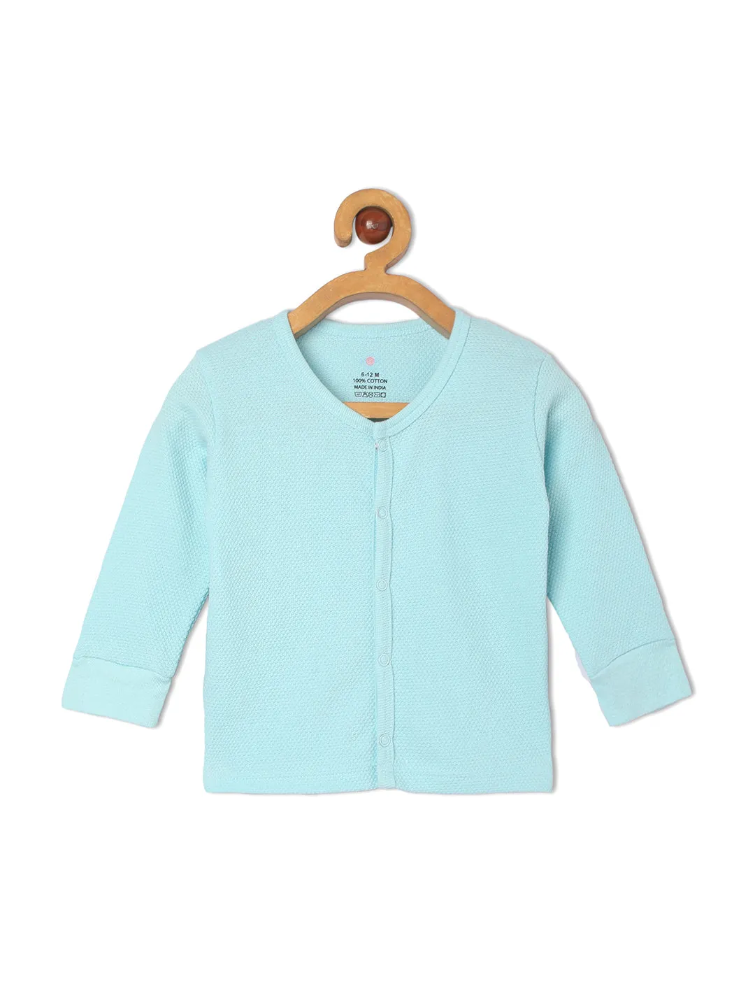 Combo of 2 Infant Sets: Pastel Blue & Green Infant Set