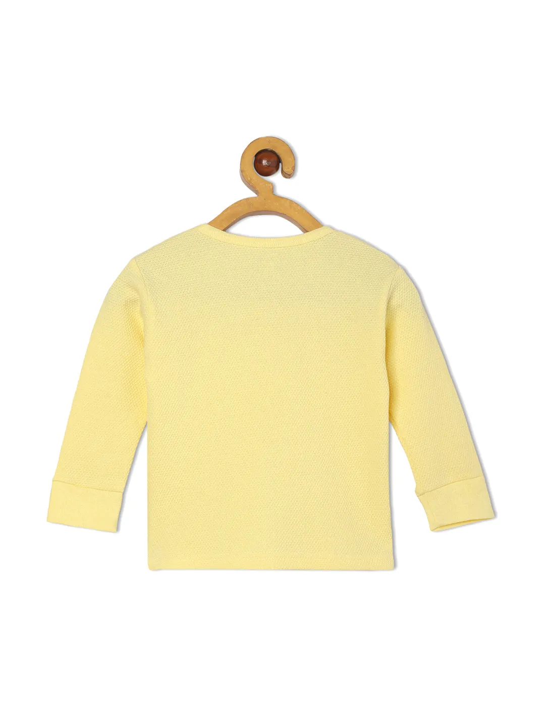 Combo of 2 Infant Sets: Pastel Yellow & Pastel Orange Infant Set