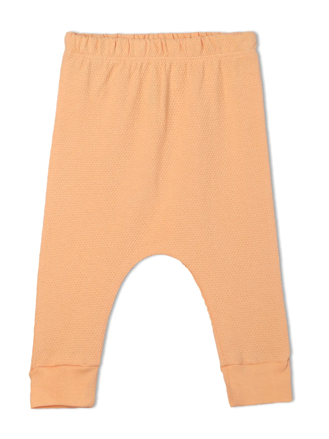 Combo of 2 Infant Sets: Pastel Yellow & Pastel Orange Infant Set