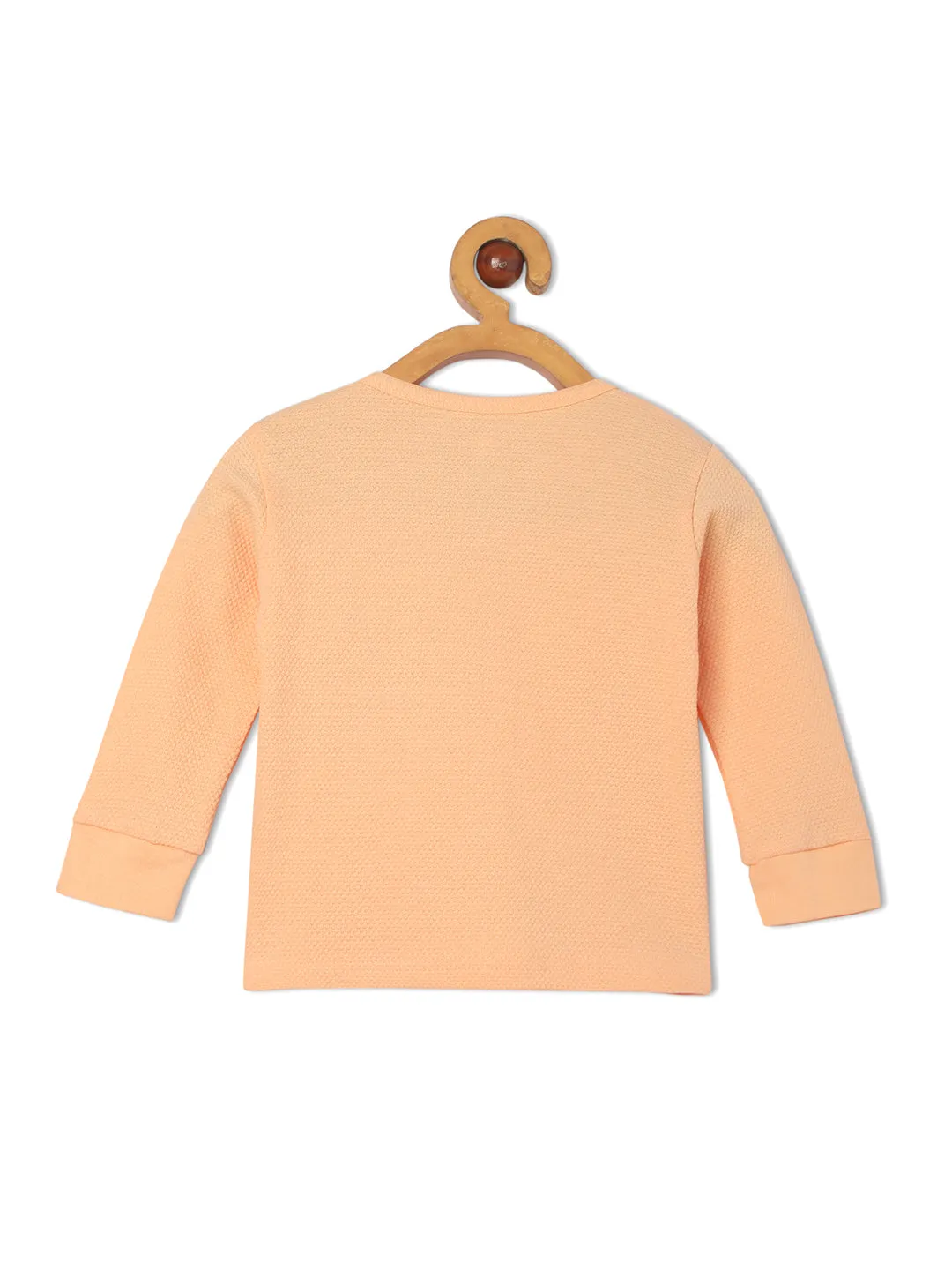 Combo of 2 Infant Sets: Pastel Yellow & Pastel Orange Infant Set