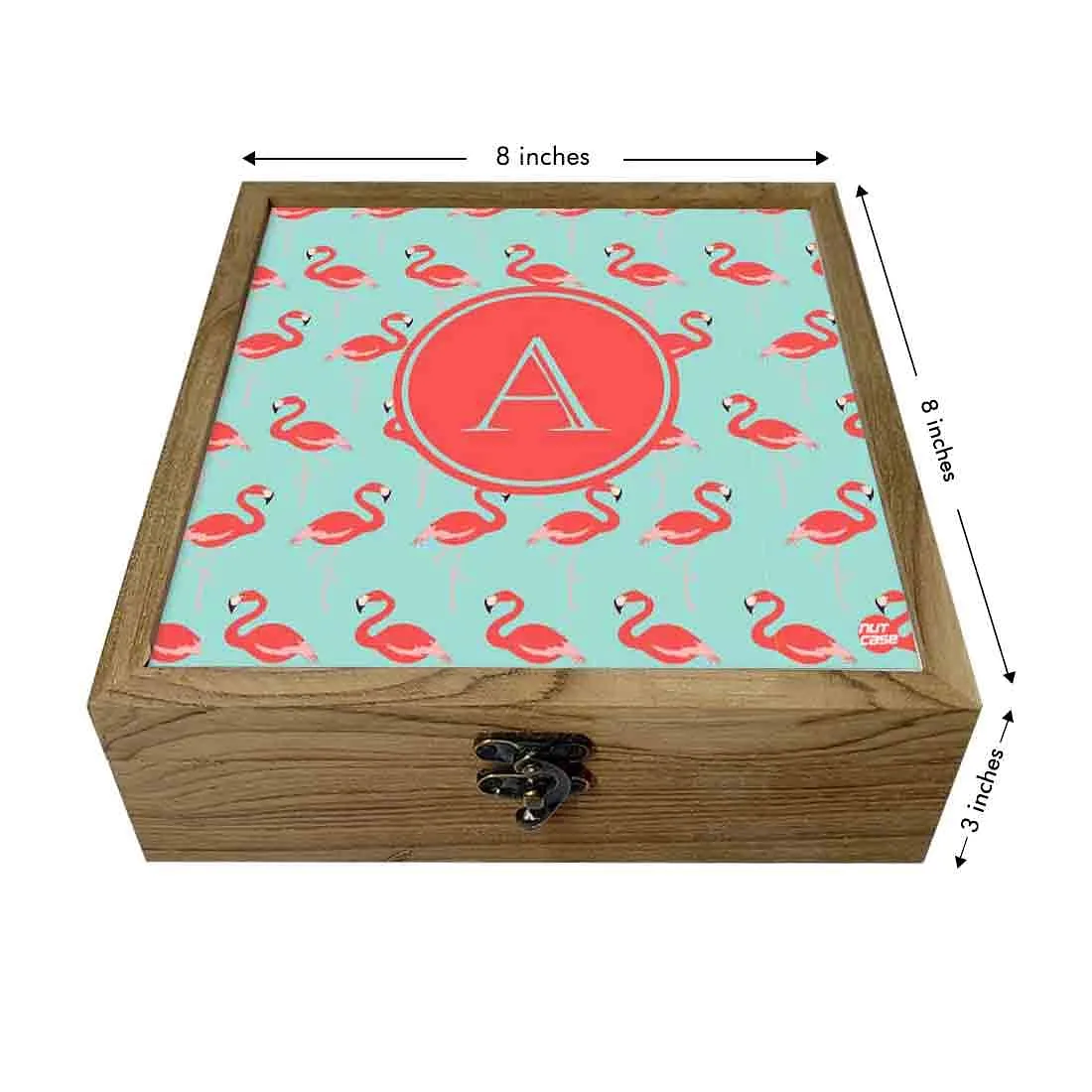 Custom Personalized Passport Cover Combo - Flamingo