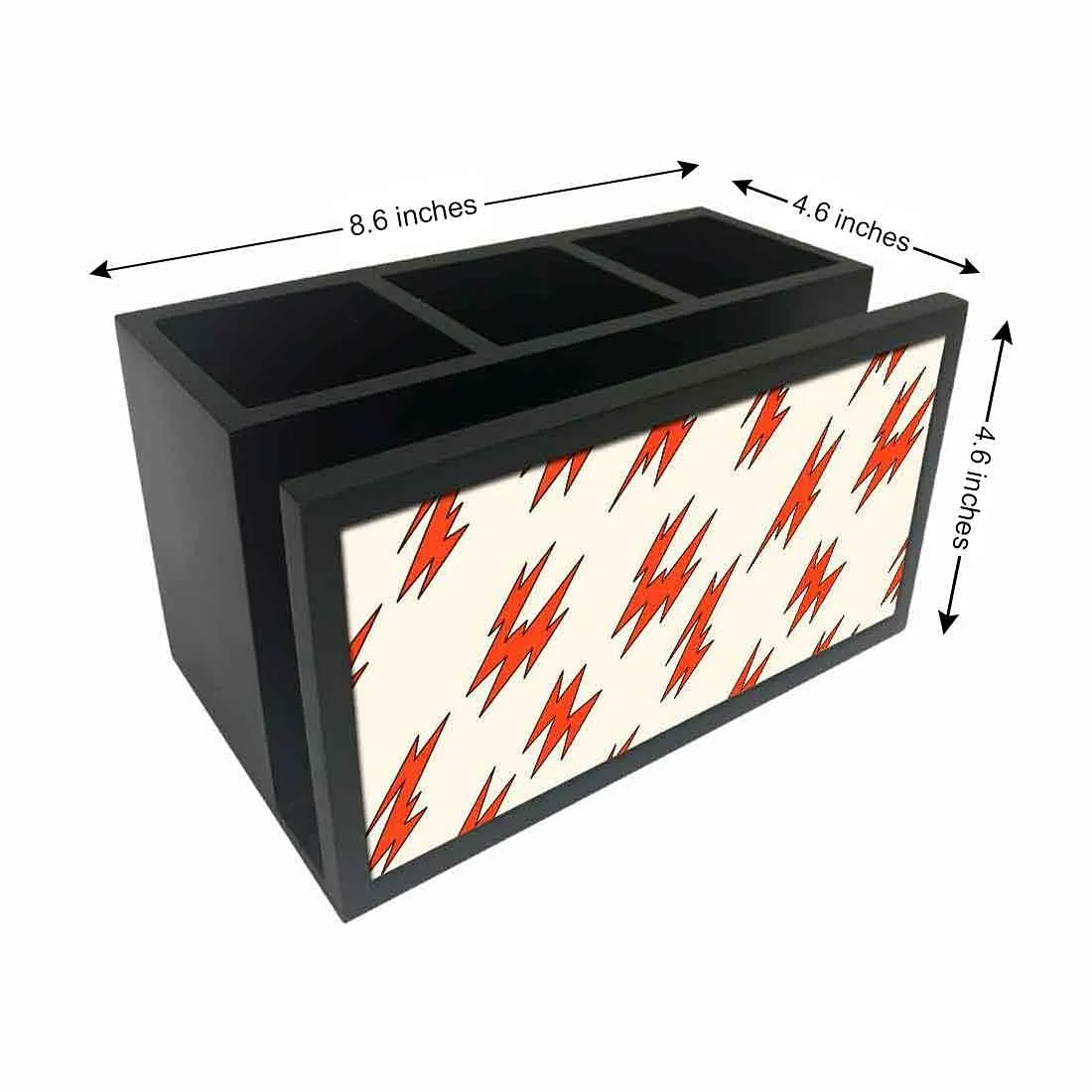 Cutlery Tissue Holder Napkin Stand -  Orange Thunder