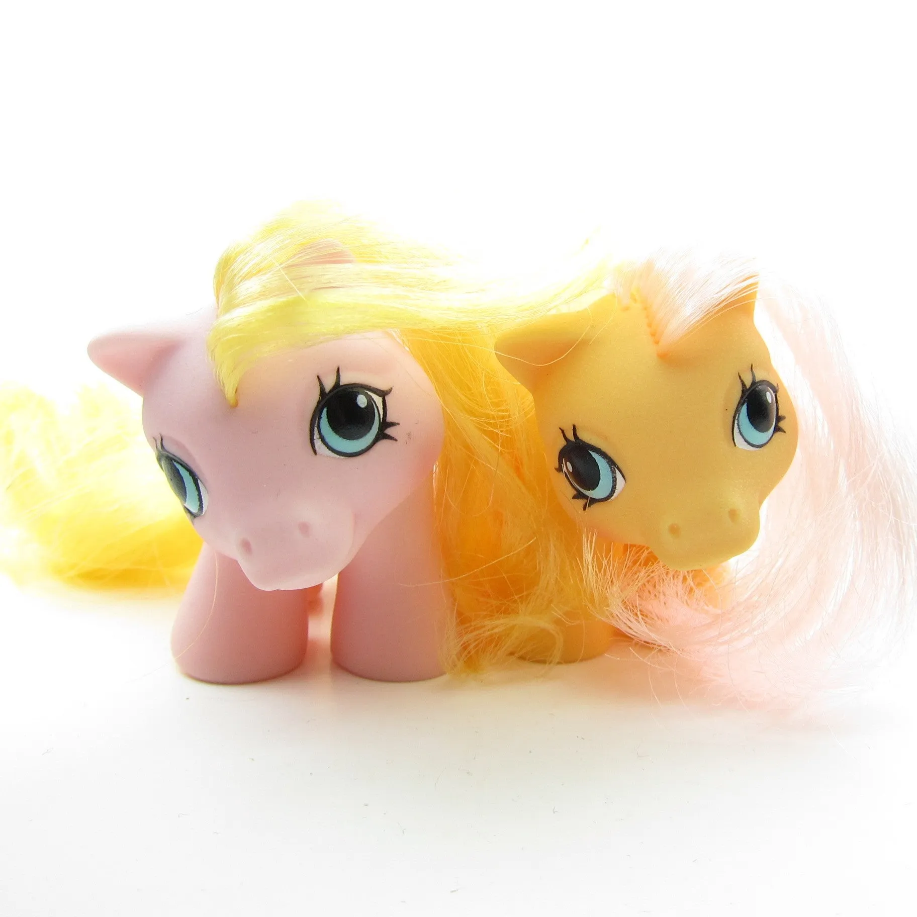 Dibbles & Nibbles Newborn Twins G1 My Little Pony Set with Accessories