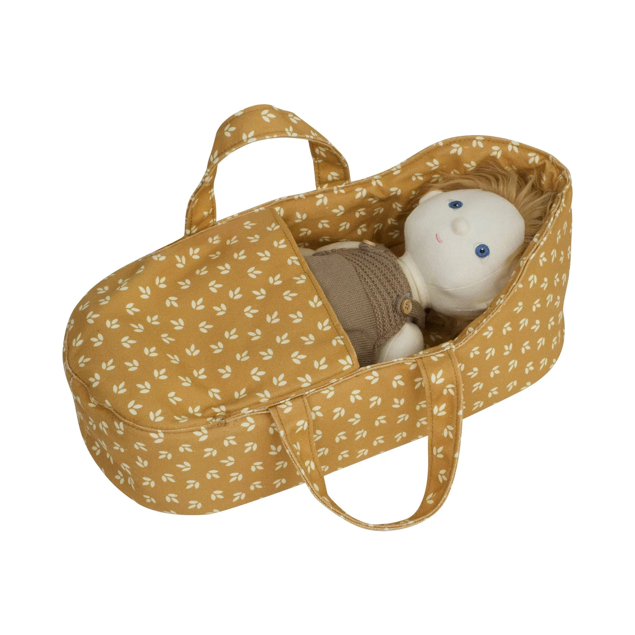 Dinkum Doll Carry Cot | Leaf