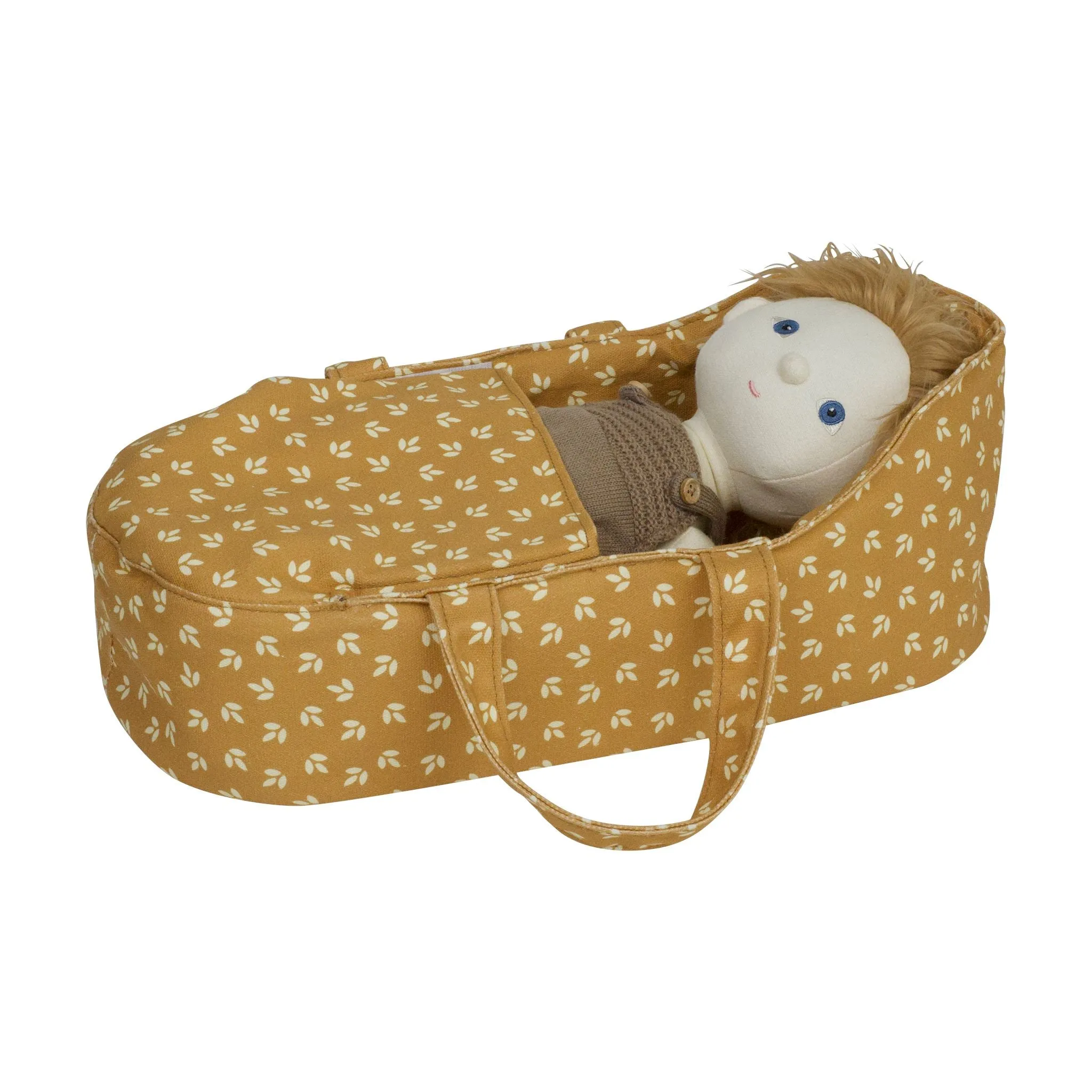 Dinkum Doll Carry Cot | Leaf