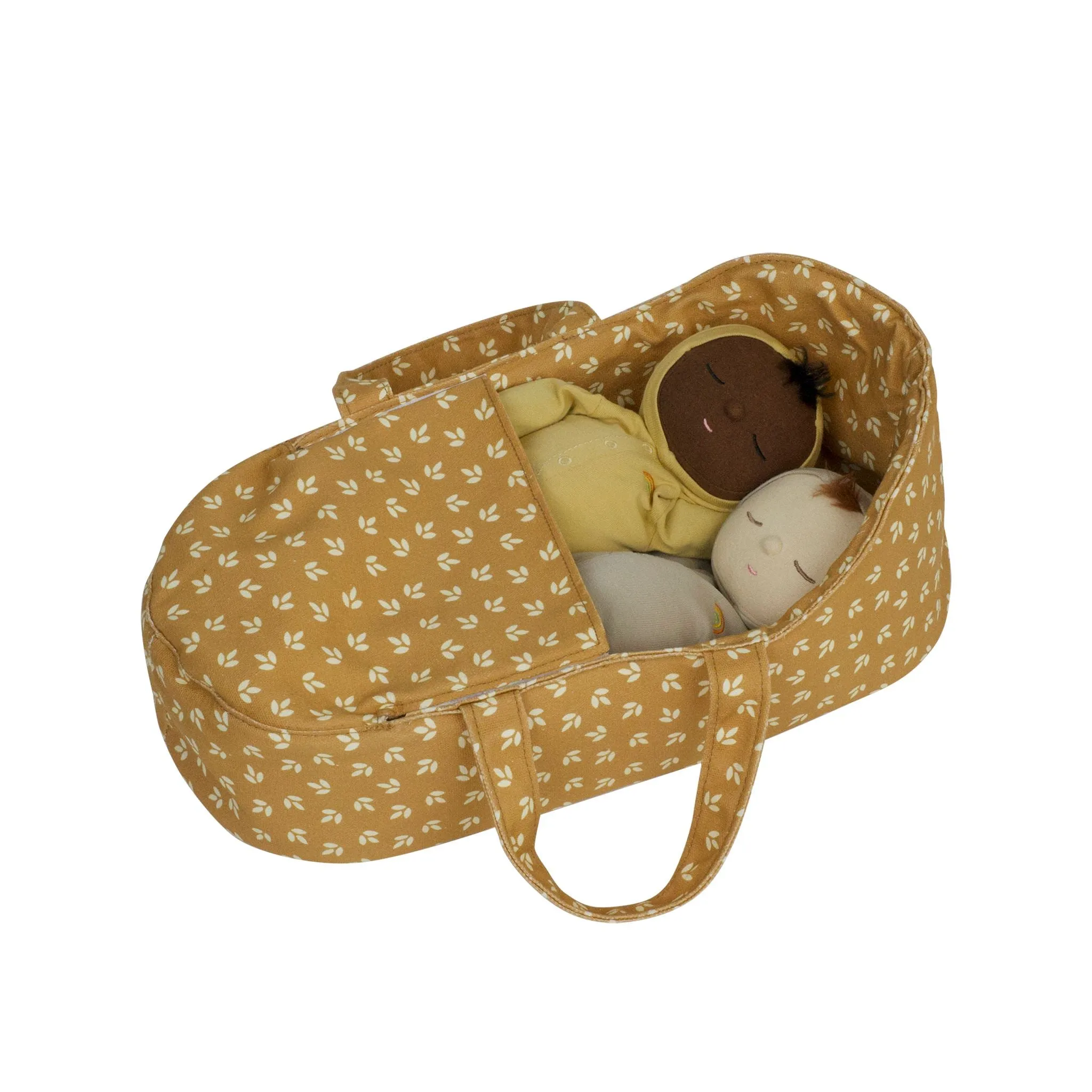 Dinkum Doll Carry Cot | Leaf