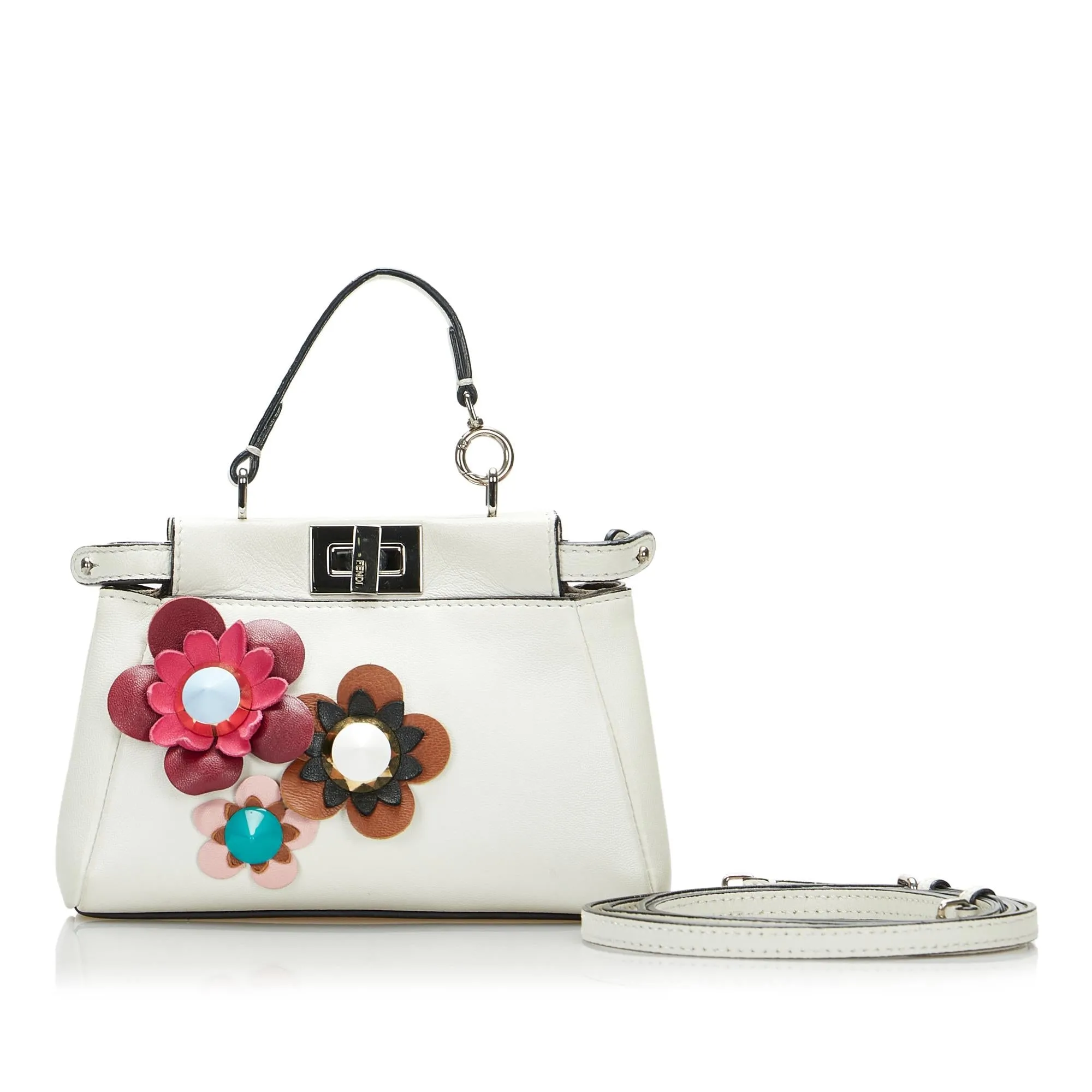 Fendi Micro Flowerland Peekaboo (SHG-VfAXKD)