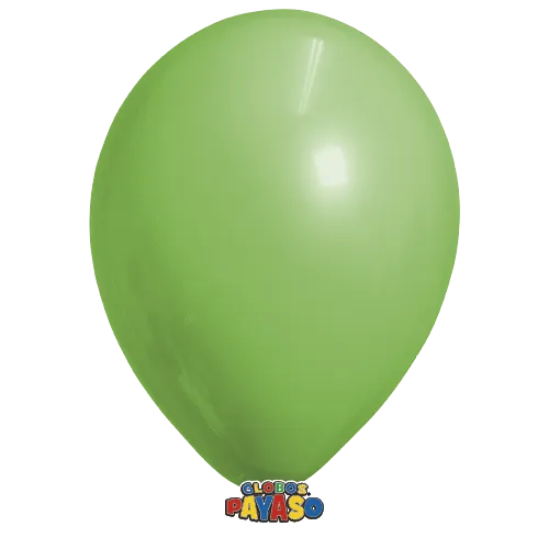 Globos Payaso 9in Balloon Pastel Dark Green 50ct