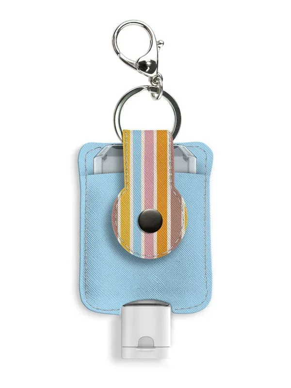 Hand Sanitizer Holder With Travel Bottle - Love Joy Peace
