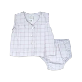 Jill Diaper Set - Wilmington Pink