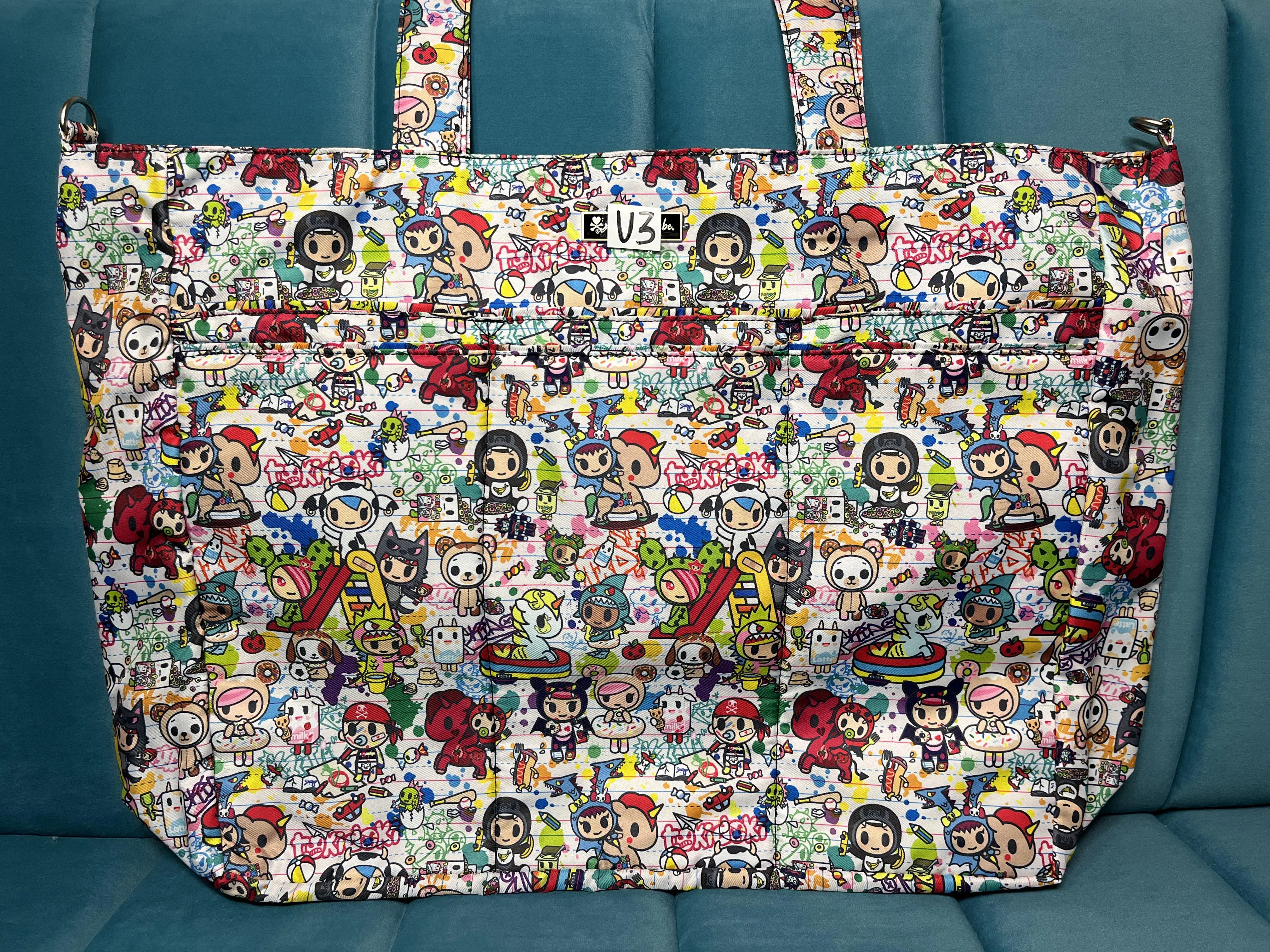 Jujube x tokidoki Little Terrors PRINT PLACEMENT