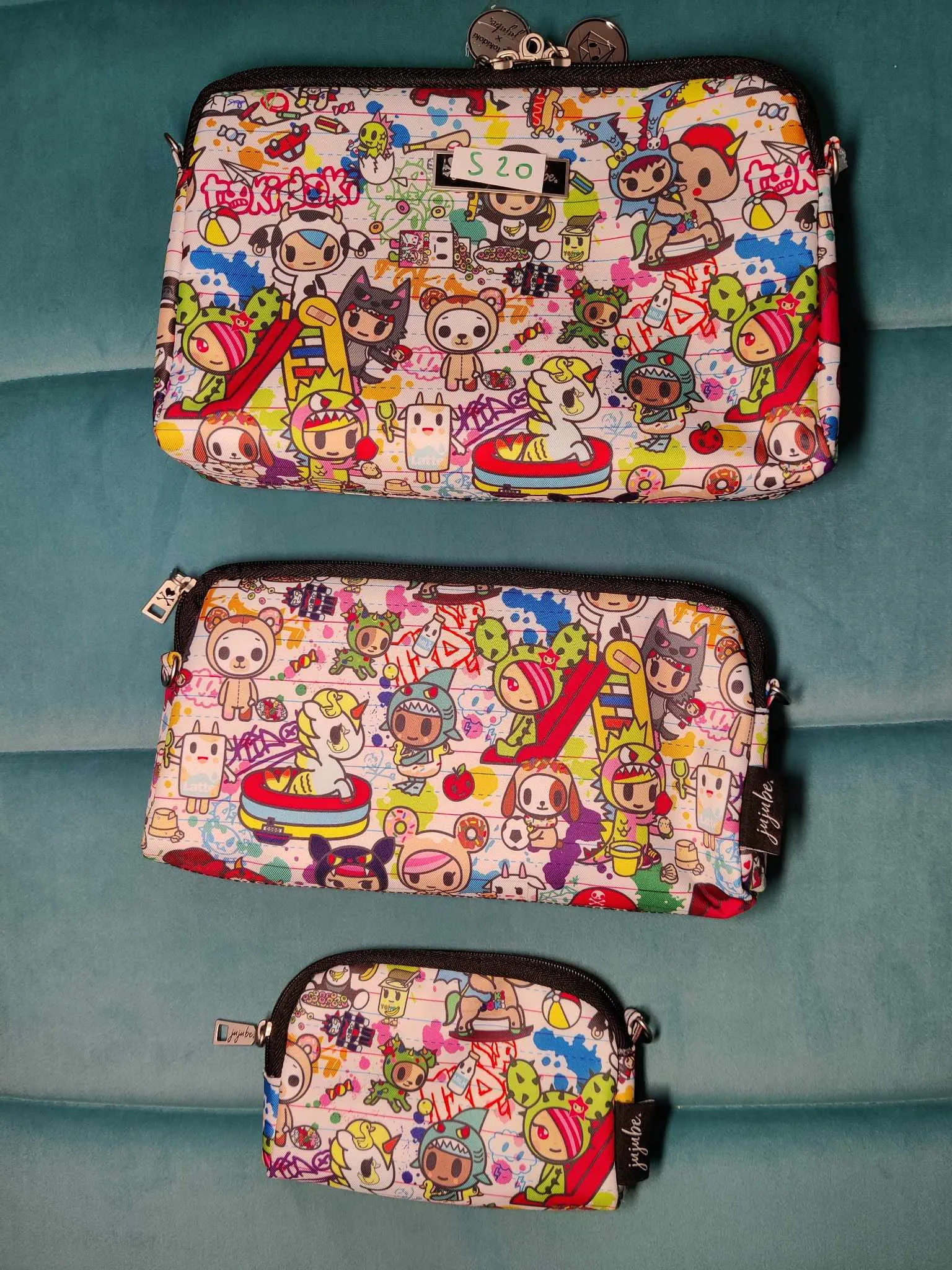 Jujube x tokidoki Little Terrors PRINT PLACEMENT