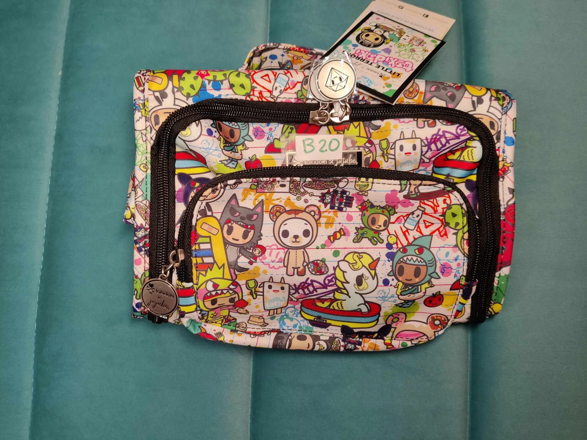 Jujube x tokidoki Little Terrors PRINT PLACEMENT