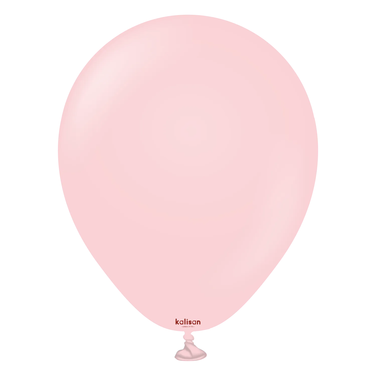 Kalisan Latex Macaron Pink - 5", 100 Pieces
