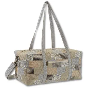 Khaki Patchwork Duffle