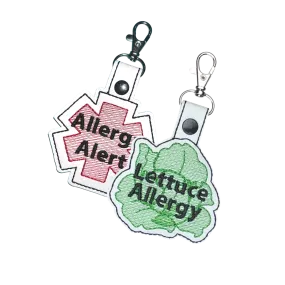 Lettuce Allergy & Small Allergy Alert Bundle