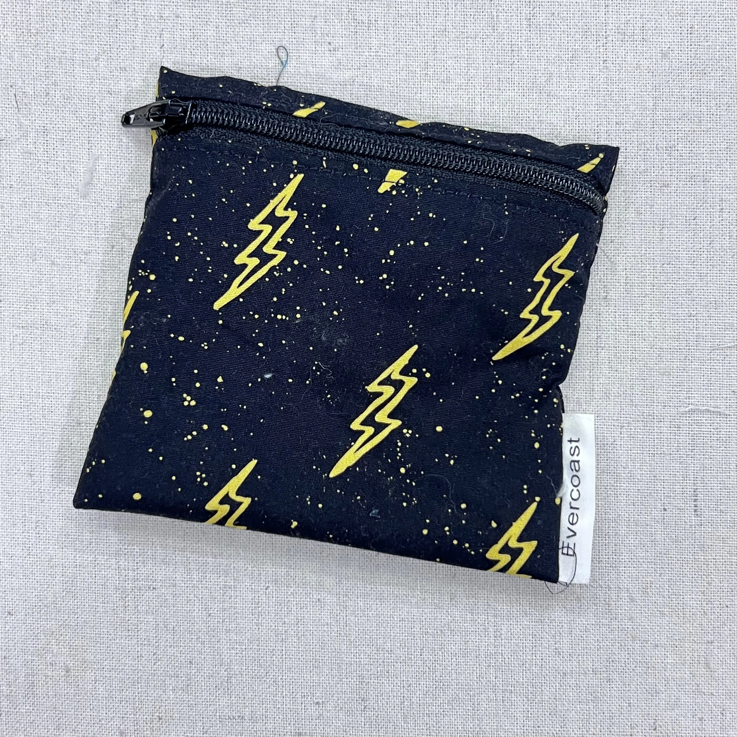 Lightning Bolts Reusable Mini Snack Bag