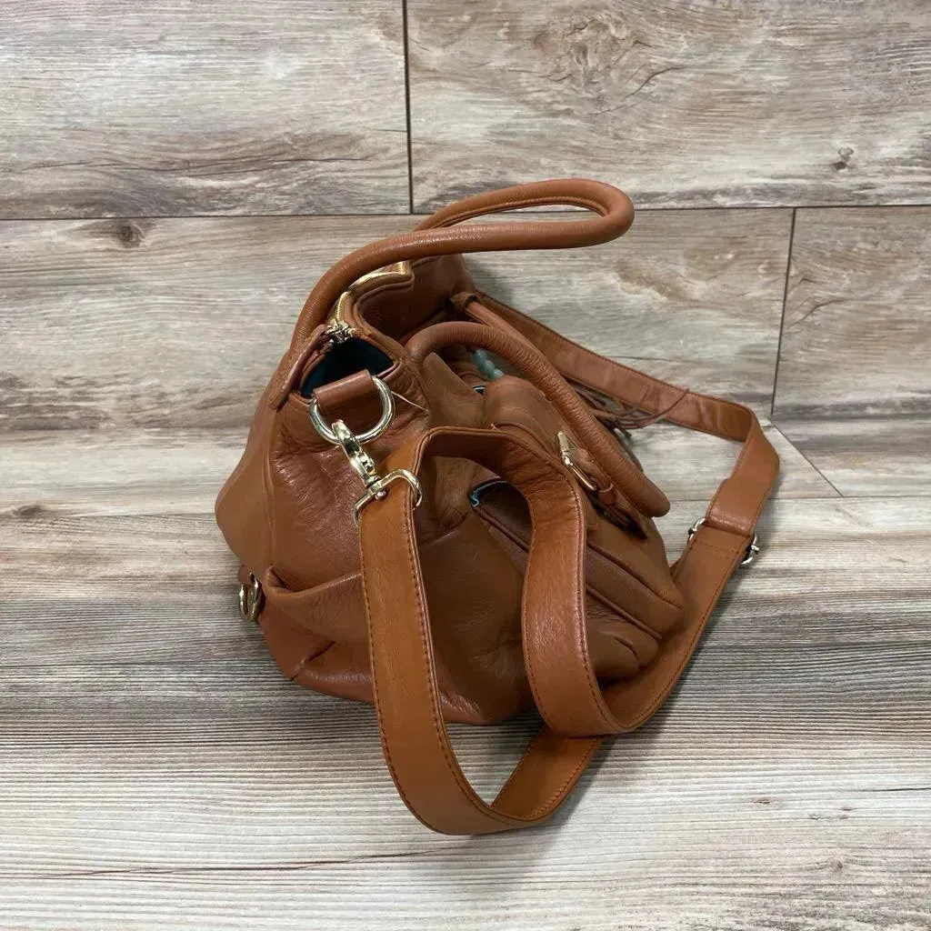 Lily Jade Leather Diaper Bag