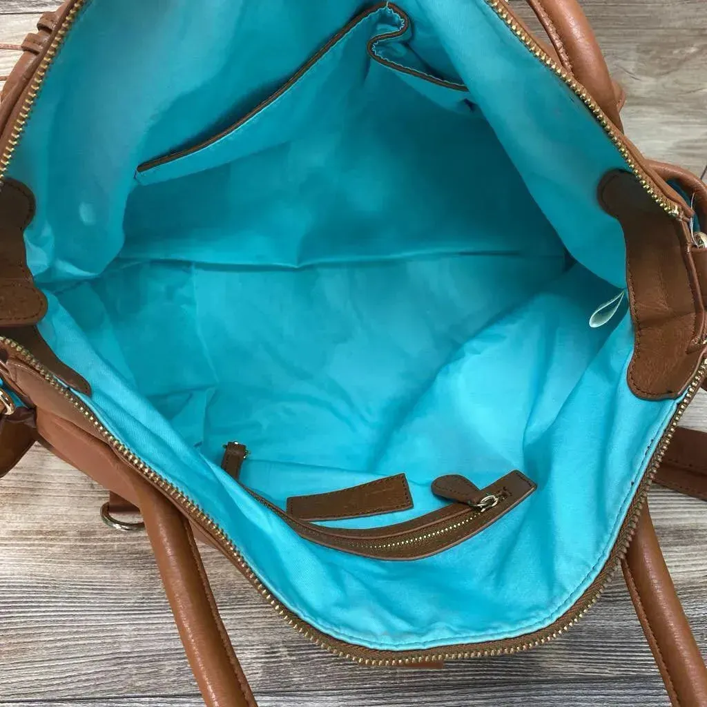 Lily Jade Leather Diaper Bag