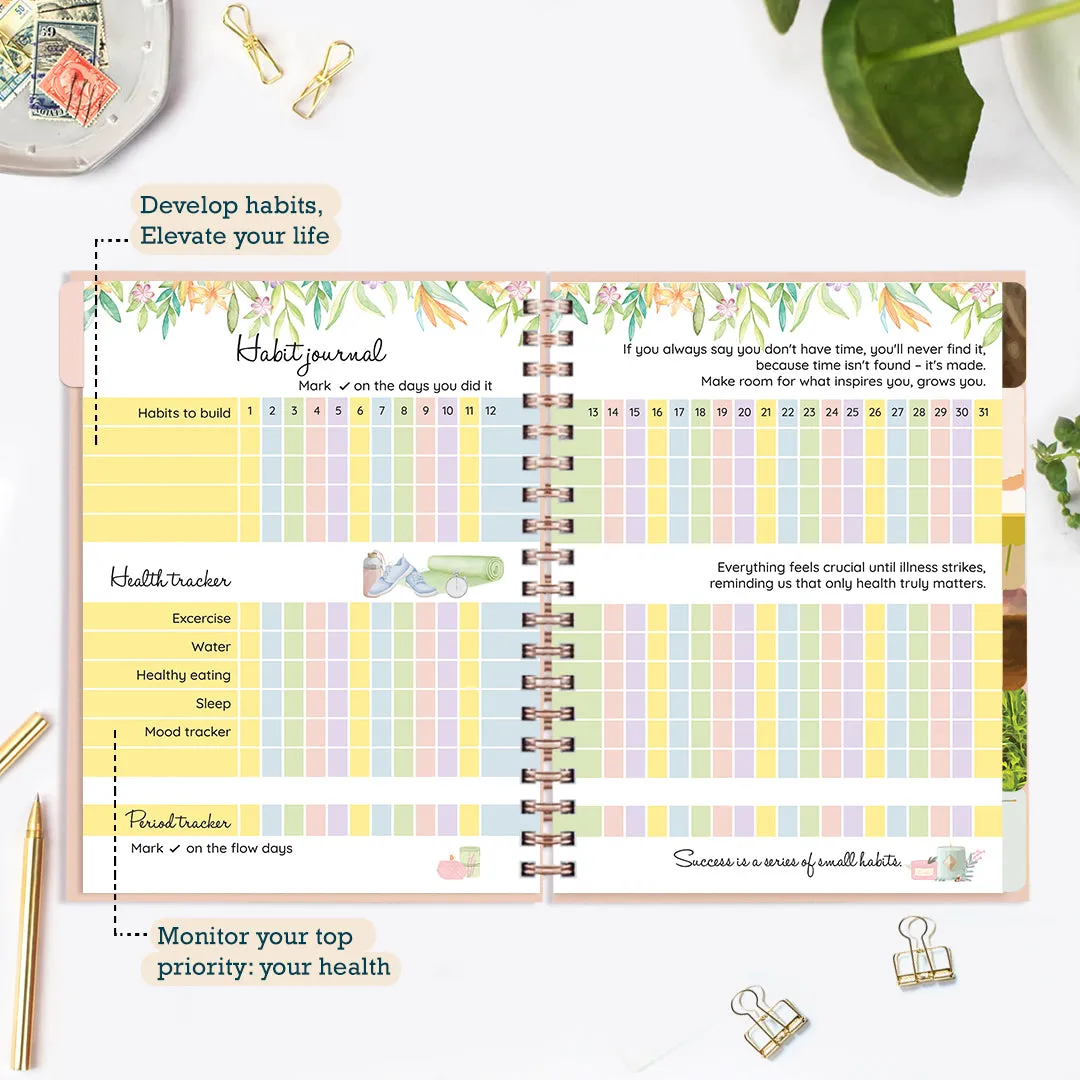 Limited Edition Undated Planner - Good Intentions