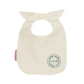 Little Crevette Small Bib Tampon Vert
