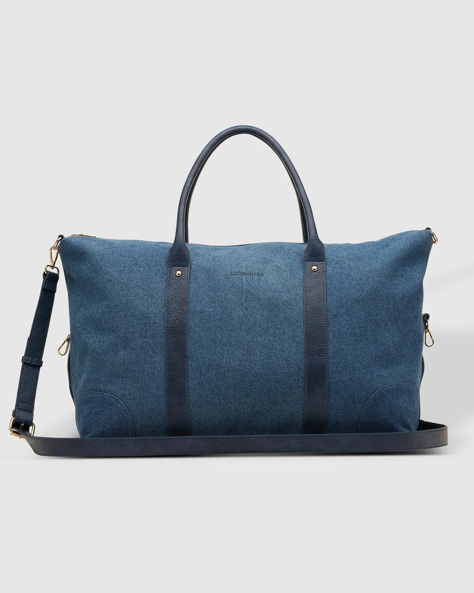 Louenhide Alexis Canvas Weekender Travel Bag - Denim