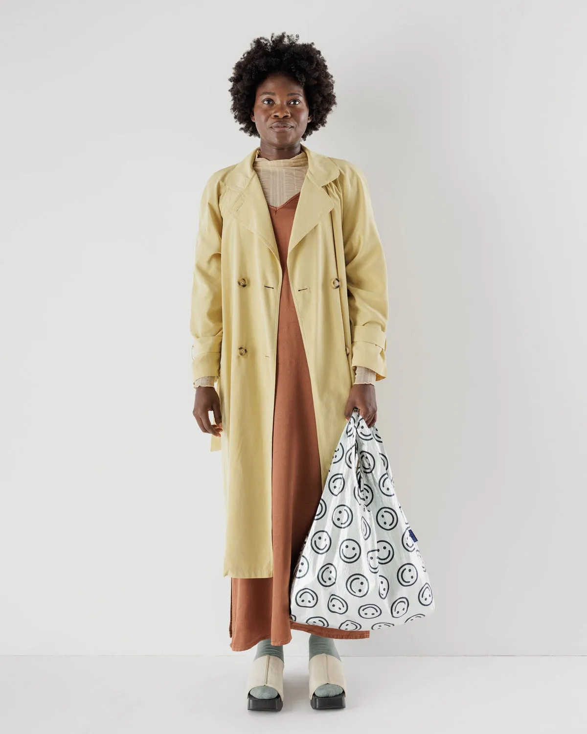 Metallic Happy Standard Baggu