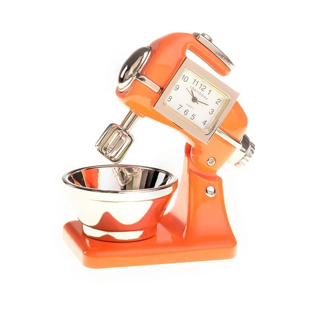 Mixer Clock - Orange