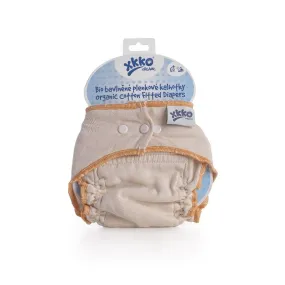 Organic Cotton Fitted Diaper - Natural