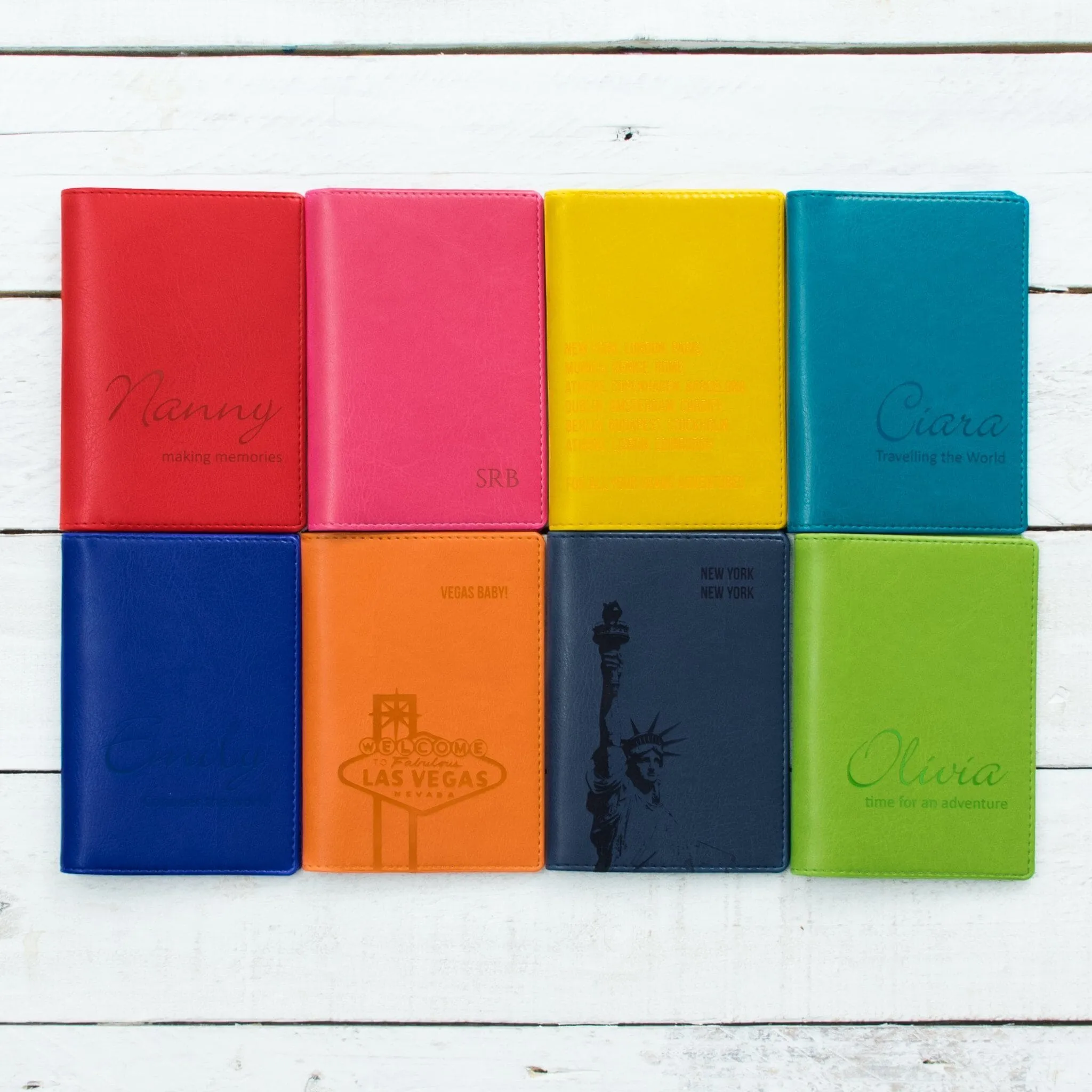 Passport: City Map Personalised Passport Cover Holder