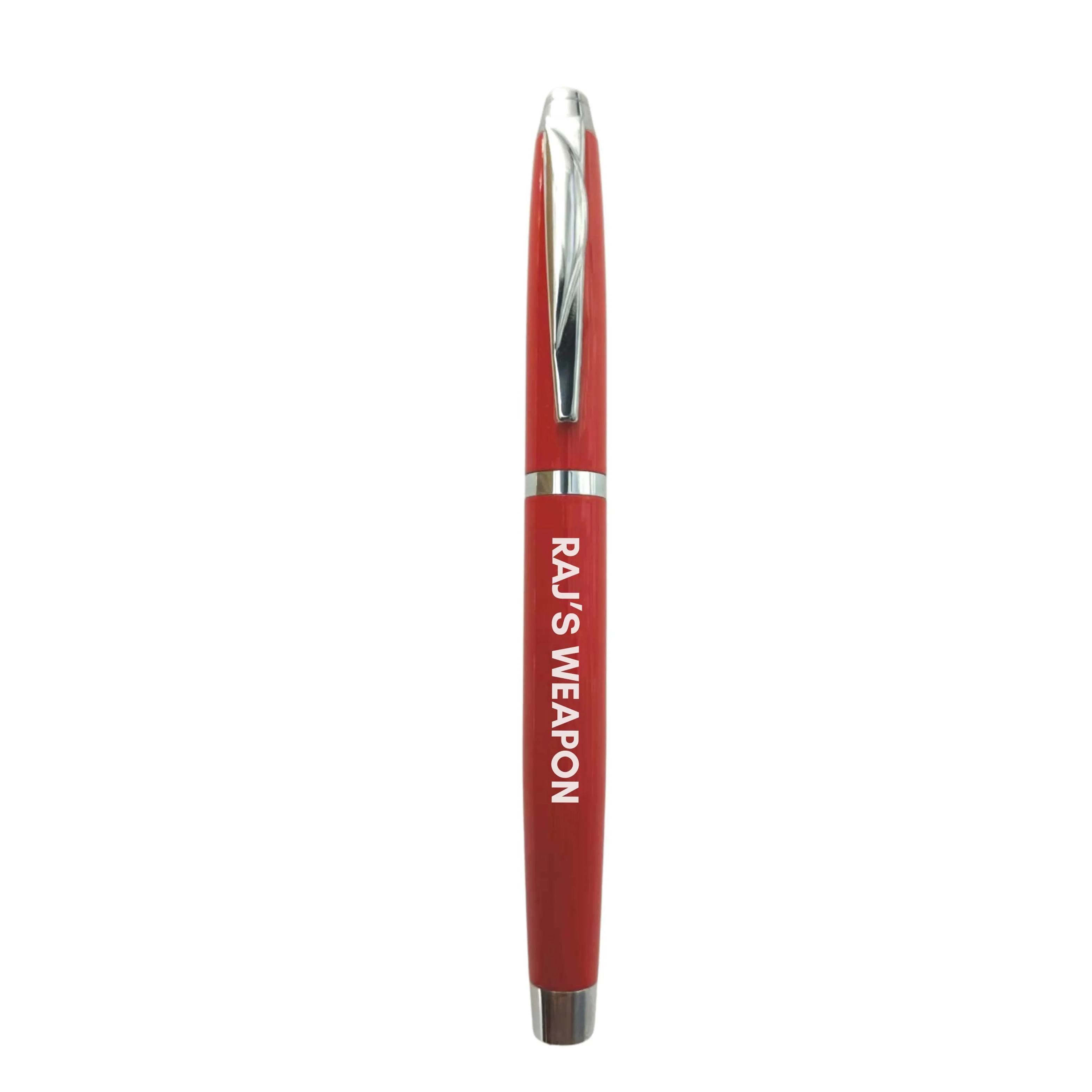 Personalized Advertising Pens for Gift Boss Office Colleagues (Red) - Name