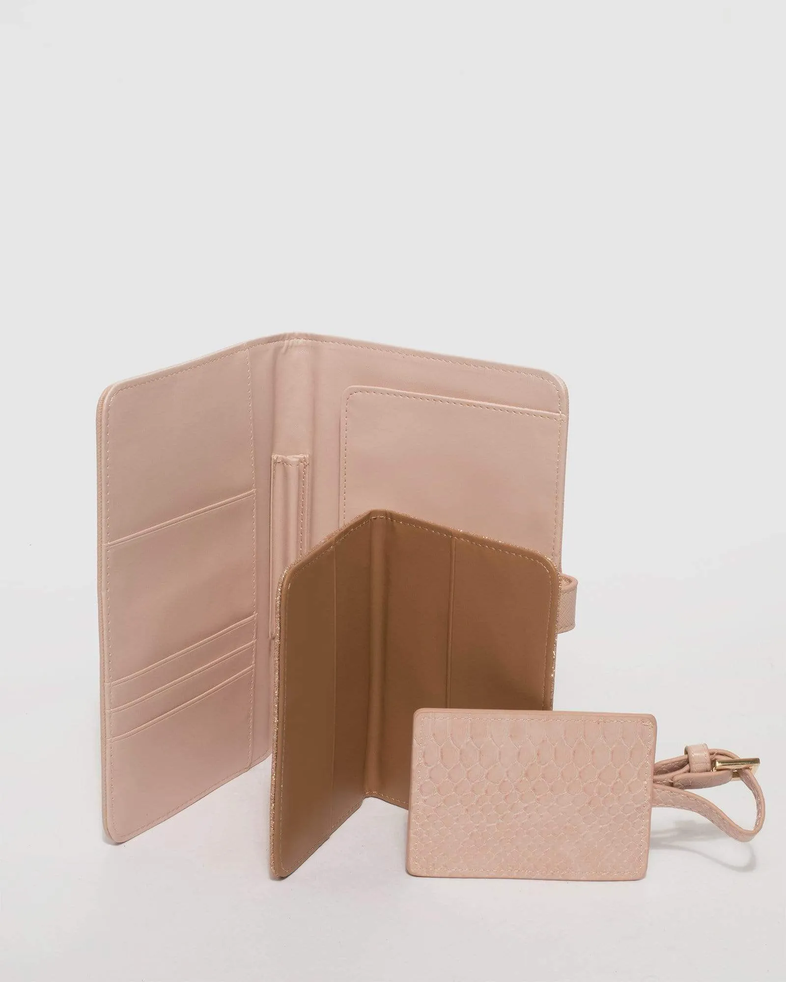 Pink and Rose Gold Vacay Travel Pack