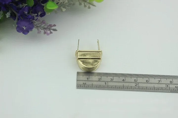Rectangle Twist Turn Lock Bag Hardware Gold Silver Gunmetal Bronze 2/20 pcs Handmade Purse Handbag Making Metal 80 30mm Wholesale Supplies