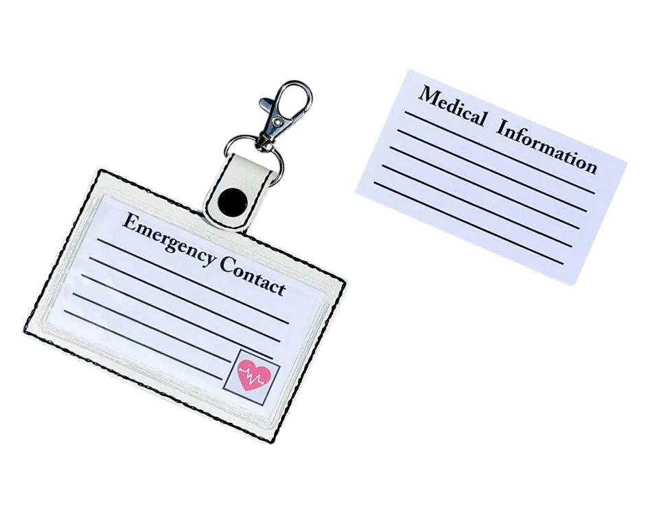 Shellfish Allergy & Large Medical Alert Bundle